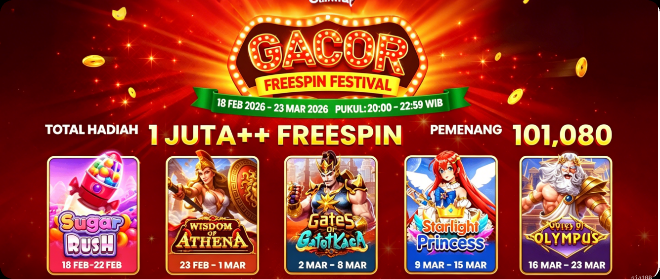 Login sia108 Sekarang Bonus Melimpah